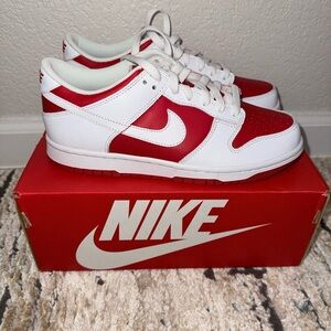 Nike Kids Sneakers in Red and White